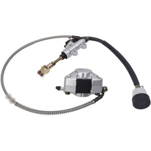 New Rear Foot Disc Hydraulic Brake Master Cylinder Caliper Assembly For Kazuma New Rear Foot Disc Hydraulic Brake Master Cylinder Caliper Assembly For Kazuma