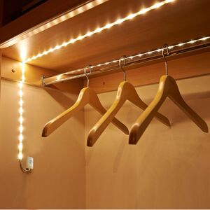 Wireless Pir Motion Sensor 30 Led 1m Strip Light Rechargeable Wardrobe Night Lig Wireless Pir Motion Sensor 30 Led 1m Strip Light Rechargeable Wardrobe Night Lig