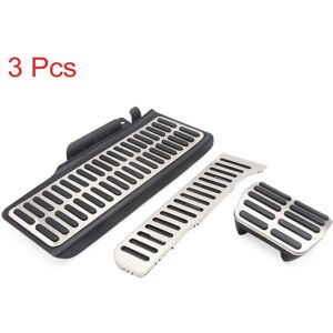 Uxcell 3pcs Accelerator Brake Rest Foot Footrest Pedals Pad Set For Vw Passat B6 B7 Cc Uxcell 3pcs Accelerator Brake Rest Foot Footrest Pedals Pad Set For Vw Passat B6 B7 Cc