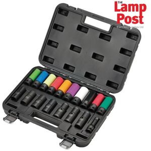 Draper 28198 Wheel Nut Socket Set 1/2\" Square Drive - 18 Piece Draper 28198 Wheel Nut Socket Set 1/2\" Square Drive - 18 Piece