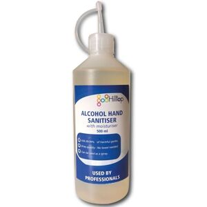 Hilltop Products Ltd Alcohol Hand Sanitiser - Kills 99.99% Of Germs - 500ml - Bulk 100pcs Hilltop Products Ltd Alcohol Hand Sanitiser - Kills 99.99% Of Germs - 500ml - Bulk 100pcs