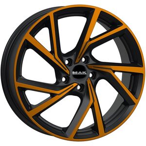 Alloy Wheel Mak Kassel For Hyundai Kona 7.5x18 5x114,3 Black & Bronze Oel Alloy Wheel Mak Kassel For Hyundai Kona 7.5x18 5x114,3 Black & Bronze Oel