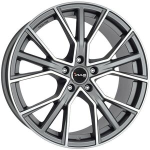 Avus AF18 Alloy Wheel - 9.5x22 - 5x112 - Matt Anthracite - Car Wheel Avus AF18 Alloy Wheel - 9.5x22 - 5x112 - Matt Anthracite - Car Wheel
