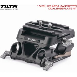 Tilta 15mm Lws Arca Manfrotto Dual Baseplate Kit Ta-Dbpk-B Tilta 15mm Lws Arca Manfrotto Dual Baseplate Kit Ta-Dbpk-B