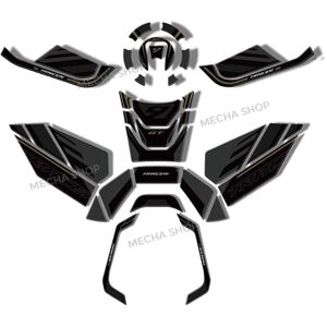 Eurowagens Tracer 9 Gt Tank Protector 9gt Stickers Motorcycle Tech Black Kit A1 Eurowagens Tracer 9 Gt Tank Protector 9gt Stickers Motorcycle Tech Black Kit A1