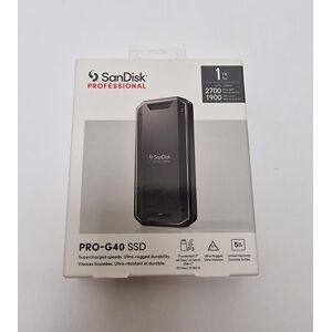 ⚽️sandisk Professional 1tb Pro-G40 Ssd External Drive⚽️ ⚽️sandisk Professional 1tb Pro-G40 Ssd External Drive⚽️