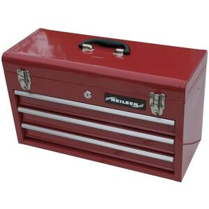 Neilsen CT1474 Portable Metal Tool Box with 3 Drawers Neilsen CT1474 Portable Metal Tool Box with 3 Drawers