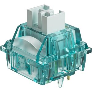 Akko Creamy Cyan Keyboard Switch, Clicky Switch, With Led Diffuser For Backlit Akko Creamy Cyan Keyboard Switch, Clicky Switch, With Led Diffuser For Backlit