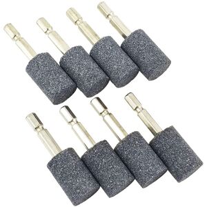 Sodial 6x(8 Pcs Cylinder Grinding Stone - 1/4inch Hex Shank Abrasive Stone Mounted5332 Sodial 6x(8 Pcs Cylinder Grinding Stone - 1/4inch Hex Shank Abrasive Stone Mounted5332