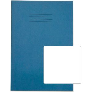 Rhino A4+ 13 X 9 " Oversized Exercise Book 80 Page Plain Light Blue Pack 50 - Vd Rhino A4+ 13 X 9 " Oversized Exercise Book 80 Page Plain Light Blue Pack 50 - Vd