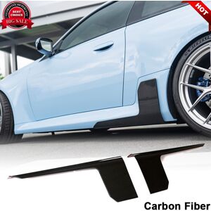 Carmotoring Fit For Bwm G87 M2 2022-2023 Dry Carbon Fiber Side Skirt Extention Lip Splitters Carmotoring Fit For Bwm G87 M2 2022-2023 Dry Carbon Fiber Side Skirt Extention Lip Splitters