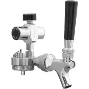 Loops Growler Keg Beer Tap & Co2 Regulator - Pint Pulling Draught Nozzle - Uk Style Loops Growler Keg Beer Tap & Co2 Regulator - Pint Pulling Draught Nozzle - Uk Style