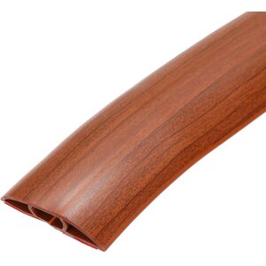Uxcell 10ft Floor Cord Cover, Self Adhesive 0.47\" W X 0.3\" H, Walnut Brown Wood Uxcell 10ft Floor Cord Cover, Self Adhesive 0.47\" W X 0.3\" H, Walnut Brown Wood