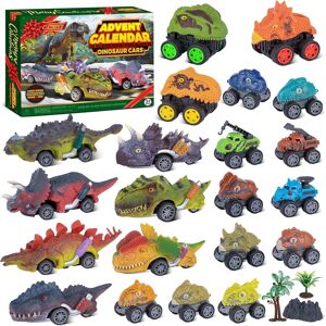 Quanquer Dinosaur Cars Advent Calendar 2025 For Kid Boy - 24 Days Christmas Mon Quanquer Dinosaur Cars Advent Calendar 2025 For Kid Boy - 24 Days Christmas Mon