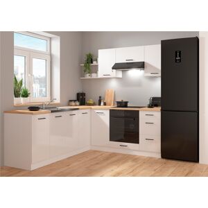 Impact Furniture Corner Kitchen Cabinets Set Complete Diy Fitted 9 Units White Gloss Slab Junona Impact Furniture Corner Kitchen Cabinets Set Complete Diy Fitted 9 Units White Gloss Slab Junona