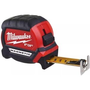 Milwaukee 4932464603 Magnetic Tape Measure 8m/26ft Milwaukee 4932464603 Magnetic Tape Measure 8m/26ft
