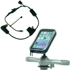 Buybits Din Powered Stem Bike Mount For Honda Blackbird / Kawasaki Fits Iphone Xs Max Buybits Din Powered Stem Bike Mount For Honda Blackbird / Kawasaki Fits Iphone Xs Max