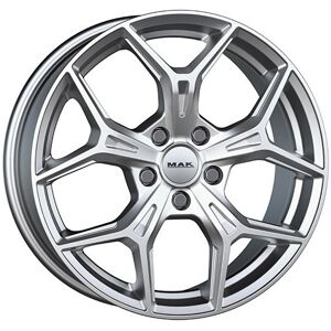 Alloy Wheel Mak Epica For Renault Megane Ii Rs 8x19 5x108 Light Titan Yl3 Alloy Wheel Mak Epica For Renault Megane Ii Rs 8x19 5x108 Light Titan Yl3