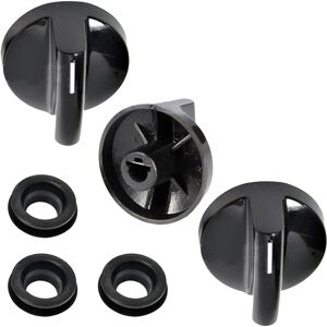 Spares2go Control Knob Black For Miele Km361g Km363g Km371g Km391g Km520 Km523 Oven X 3 Spares2go Control Knob Black For Miele Km361g Km363g Km371g Km391g Km520 Km523 Oven X 3