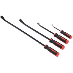 4x Angled Tip Pry Bar Set 8in 12in 18in 24in 60hrc Reinforced 30° Curved Car 4x Angled Tip Pry Bar Set 8in 12in 18in 24in 60hrc Reinforced 30° Curved Car