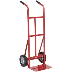Thatcable 150kg Sack Truck With Solid Tyres - Tubular Steel Location - Rubber Handgrips Thatcable 150kg Sack Truck With Solid Tyres - Tubular Steel Location - Rubber Handgrips