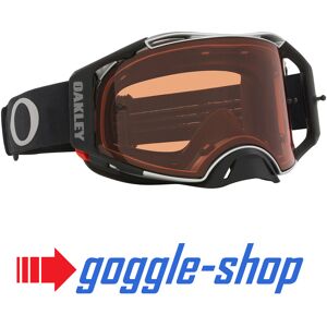 Oakley Airbrake Motocross Goggles - Tuff Blocks Black Gunmetal / Bronze Lens Oakley Airbrake Motocross Goggles - Tuff Blocks Black Gunmetal / Bronze Lens