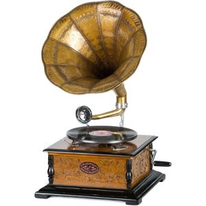 Aubaho Nostalgic Gramophone, Gramophone Records, Gramophone, Horn Gramophone Aubaho Nostalgic Gramophone, Gramophone Records, Gramophone, Horn Gramophone