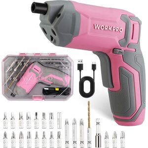 Workpro Powerful 3.6v Cordless Electric Eccentric Screwdriver Set With 240 Rpm Workpro Powerful 3.6v Cordless Electric Eccentric Screwdriver Set With 240 Rpm