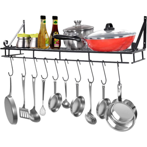 Does Not Apply Wall Wall Mount Pot Pan Rack Kitchen Utensils Hanging Shelf Pot And Pan Hanging Does Not Apply Wall Wall Mount Pot Pan Rack Kitchen Utensils Hanging Shelf Pot And Pan Hanging