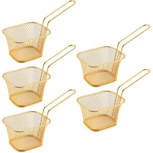 Sodial 3x(Frying Basket French Fries Frying Basket Square Oil Frying Basket4818 Sodial 3x(Frying Basket French Fries Frying Basket Square Oil Frying Basket4818