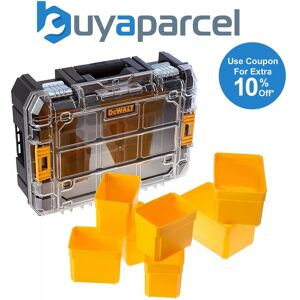 Dewalt Dwst1-71194 Tstak V Clear Lid 9 Cup Stackable Tool Fixing Organiser Case Dewalt Dwst1-71194 Tstak V Clear Lid 9 Cup Stackable Tool Fixing Organiser Case