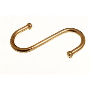 Onestopdiy 100 X Ball End S Hooks Pot Utensil Hanger Brass Plated Steel 75mm 3 Inch Onest Onestopdiy 100 X Ball End S Hooks Pot Utensil Hanger Brass Plated Steel 75mm 3 Inch Onest