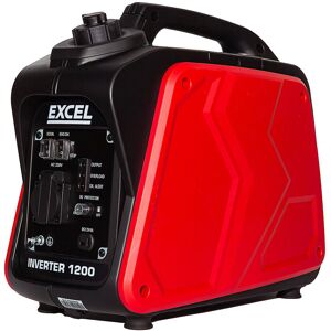 Excel Inverter Generator Petrol Quiet Suitcase 4stroke 1.2kw/60cc Outdoor Power Supply Excel Inverter Generator Petrol Quiet Suitcase 4stroke 1.2kw/60cc Outdoor Power Supply