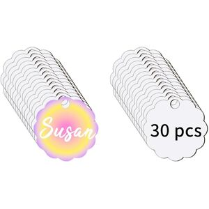 Sodial 3x(30 Pcs Sublimation Hardboard Name Plates Blanks For Cup, Sublimation 406443 Sodial 3x(30 Pcs Sublimation Hardboard Name Plates Blanks For Cup, Sublimation 406443