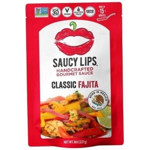 Classic Fajita Sauce 8 Oz (Case Of 6) By Saucy Lips Classic Fajita Sauce 8 Oz (Case Of 6) By Saucy Lips
