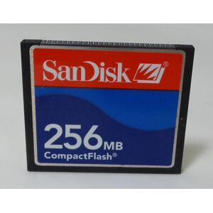 Sandisk 256 Mb Compactflash Memory Card (Sdcfj-256-388) Sandisk 256 Mb Compactflash Memory Card (Sdcfj-256-388)