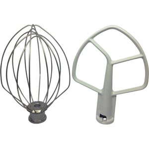 KitchenAid Mixer 5qt Bowl Lift Tools Flat Beater K5ab & Wire Whisk K5aww KitchenAid Mixer 5qt Bowl Lift Tools Flat Beater K5ab & Wire Whisk K5aww