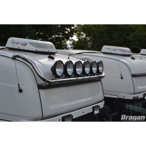 Bragan™ Roof Bar + Led + Spot Lamps For Scania P G R 6 Series 2009+ Topline Stainless Bragan™ Roof Bar + Led + Spot Lamps For Scania P G R 6 Series 2009+ Topline Stainless