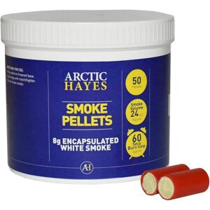 Arctic Hayes Ph525 1 X Encapsulated White Smoke 50-Pieces Pellet Tub Arctic Hayes Ph525 1 X Encapsulated White Smoke 50-Pieces Pellet Tub