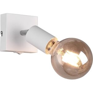 Reality Leuchten Vannes R80181731 Wall Spotlight Metal White Matt 1x E27 Reality Leuchten Vannes R80181731 Wall Spotlight Metal White Matt 1x E27