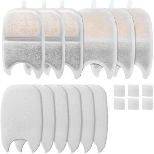 Sodial 5x(6set Replacement Filters&sponges For 135 Fl Oz/4l Water Fountain 7990 Sodial 5x(6set Replacement Filters&sponges For 135 Fl Oz/4l Water Fountain 7990