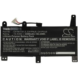 Vhbw Battery For Asus Rog Strix Scar G15 G532lws-Hf099t 4300mah Vhbw Battery For Asus Rog Strix Scar G15 G532lws-Hf099t 4300mah