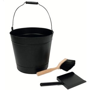 Cleaning Set Ash Collector Metal Bucket Dustpan Brush Pvm Cleaning Set Ash Collector Metal Bucket Dustpan Brush Pvm