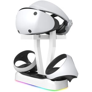 Sodial 3x(For Ps Vr2 Charging Station With Rgb Light And Headset Holder,Vr Game7910 Sodial 3x(For Ps Vr2 Charging Station With Rgb Light And Headset Holder,Vr Game7910