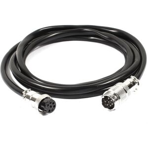 Fipux Gx16 7 Pin Male/female Head Aviation Socket/plug Connector Electrical Cable 2m Fipux Gx16 7 Pin Male/female Head Aviation Socket/plug Connector Electrical Cable 2m