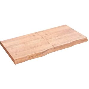 Wall Shelf Light Brown 120x60x(2-6) Cm Treated Solid Wood Oak Vidaxl Wall Shelf Light Brown 120x60x(2-6) Cm Treated Solid Wood Oak Vidaxl