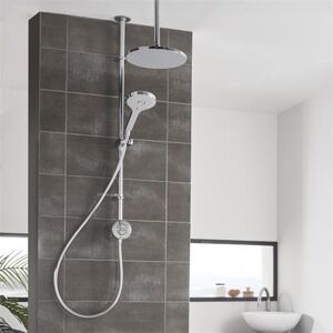 Aqualisa Unity Q Smart Shower - Exposed With Adjustable & Ceiling Fixed Head (Gr Aqualisa Unity Q Smart Shower - Exposed With Adjustable & Ceiling Fixed Head (Gr