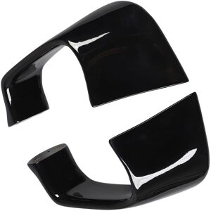 Black 2pcs Fixed Wing Spoiler Aerodynamic Motorcycle Winglet Fairing Wing K Sg Black 2pcs Fixed Wing Spoiler Aerodynamic Motorcycle Winglet Fairing Wing K Sg