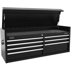Topchest 7 Drawer 1415mm Heavy-Duty Black - Sealey Ptb141507 New Topchest 7 Drawer 1415mm Heavy-Duty Black - Sealey Ptb141507 New