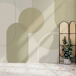 Superfresco Easy Arched Geo Muted Sage Print To Order Fixed Size Mural Superfresco Easy Arched Geo Muted Sage Print To Order Fixed Size Mural